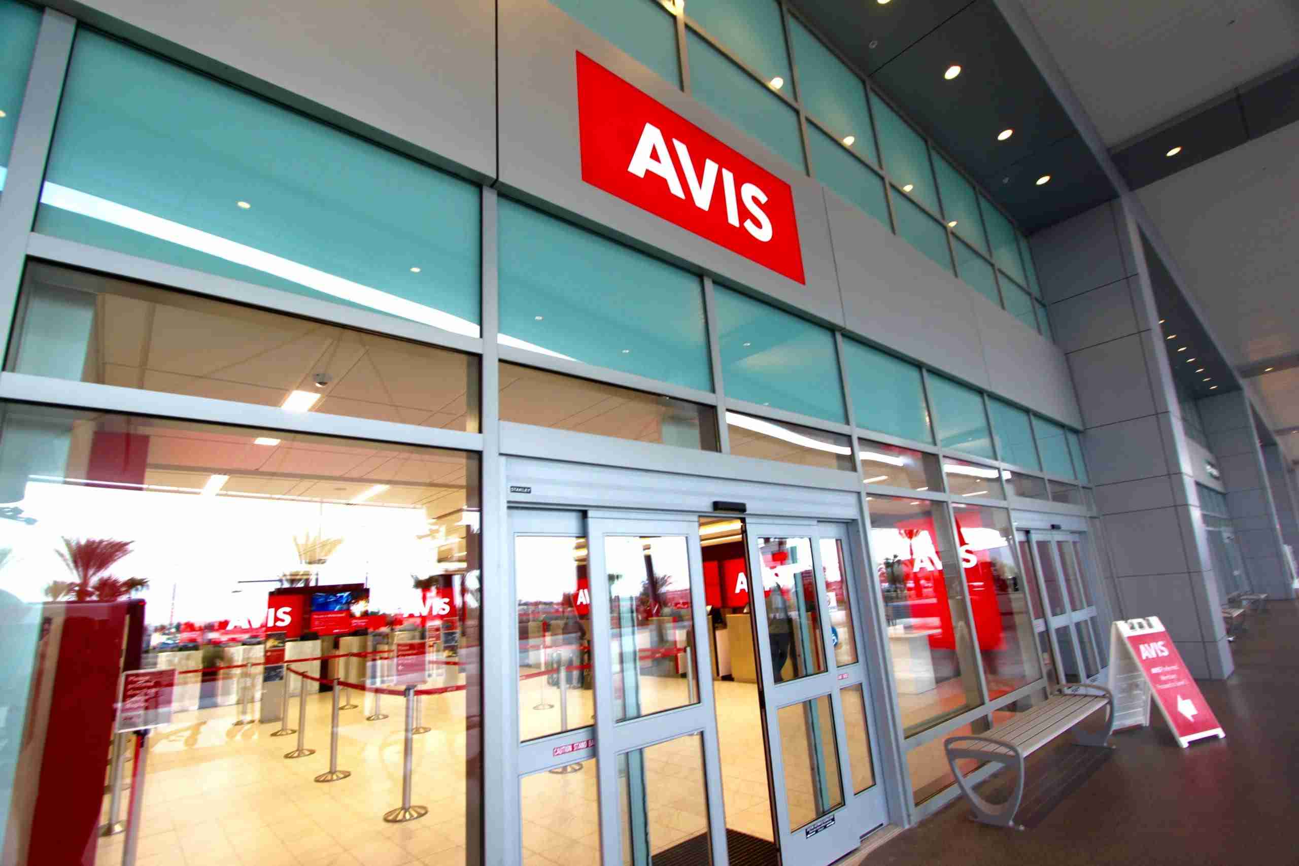 Airport AVIS Rental Car Construction